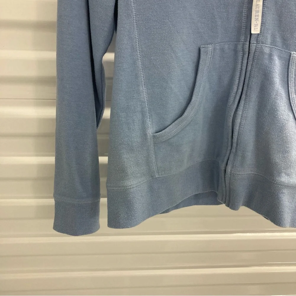 Ralph Lauren Soft Blue Knit Top